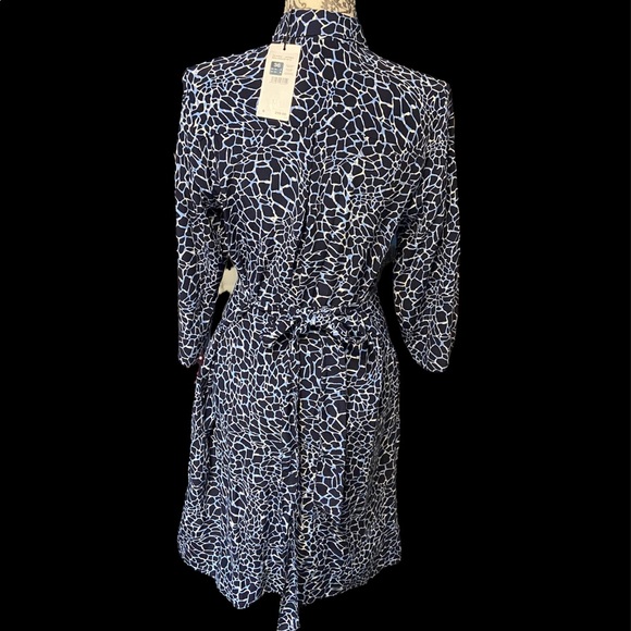 Women’s navy, light blue and white dress from Olsen - Picture 5 of 7